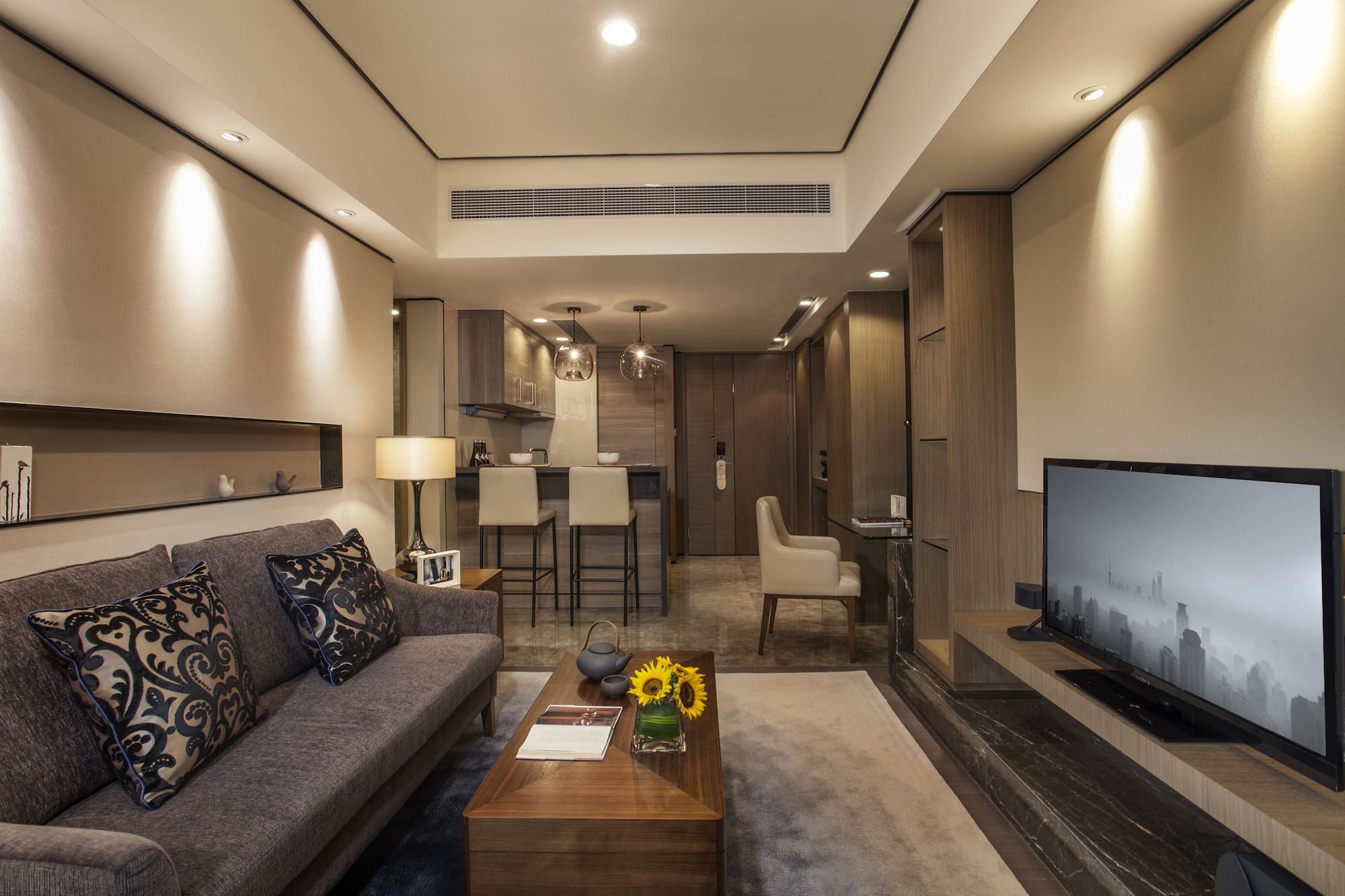 Ferienwohnung Ascott Ifc Kanton Exterior foto