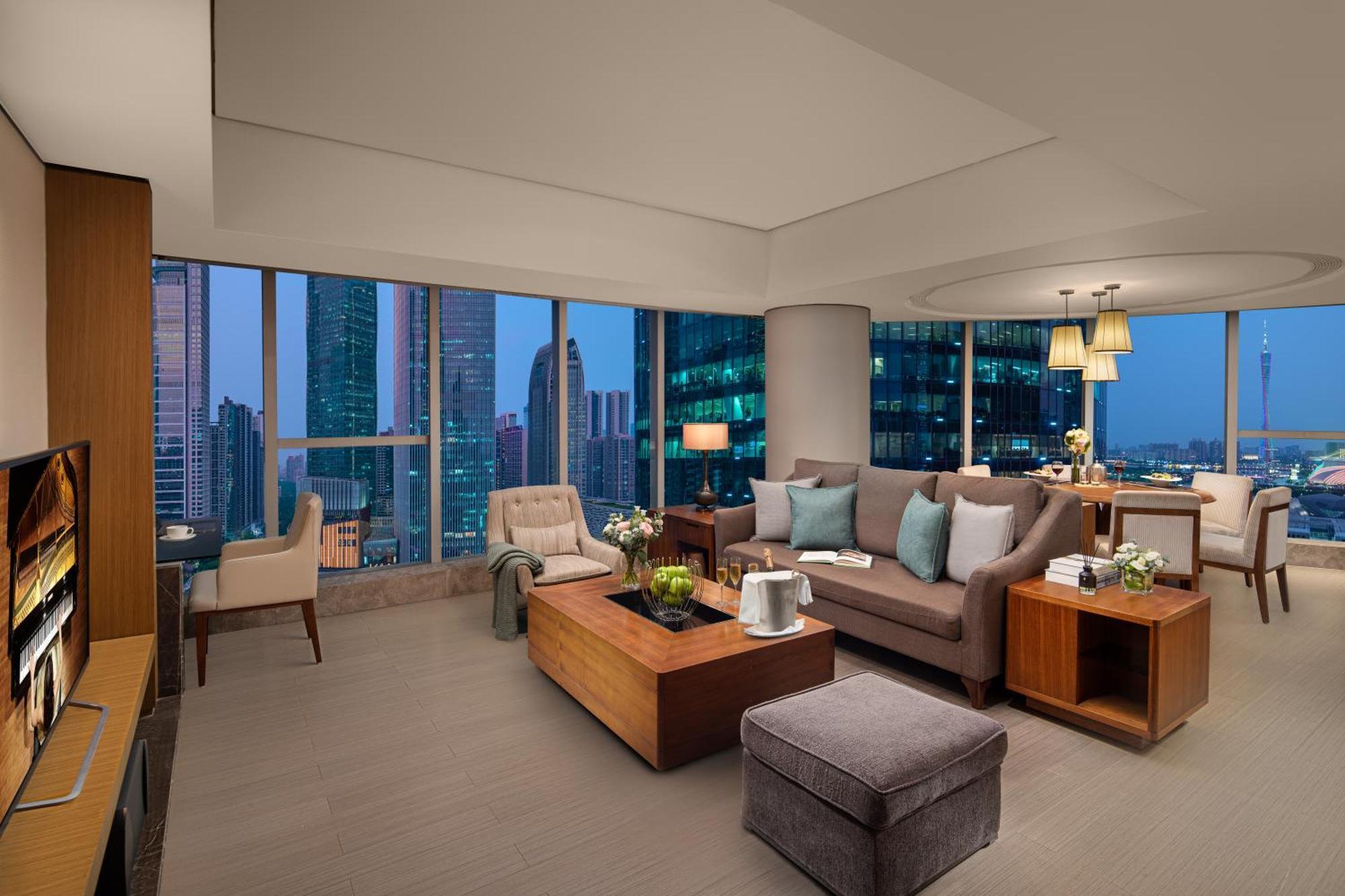 Ferienwohnung Ascott Ifc Kanton Exterior foto