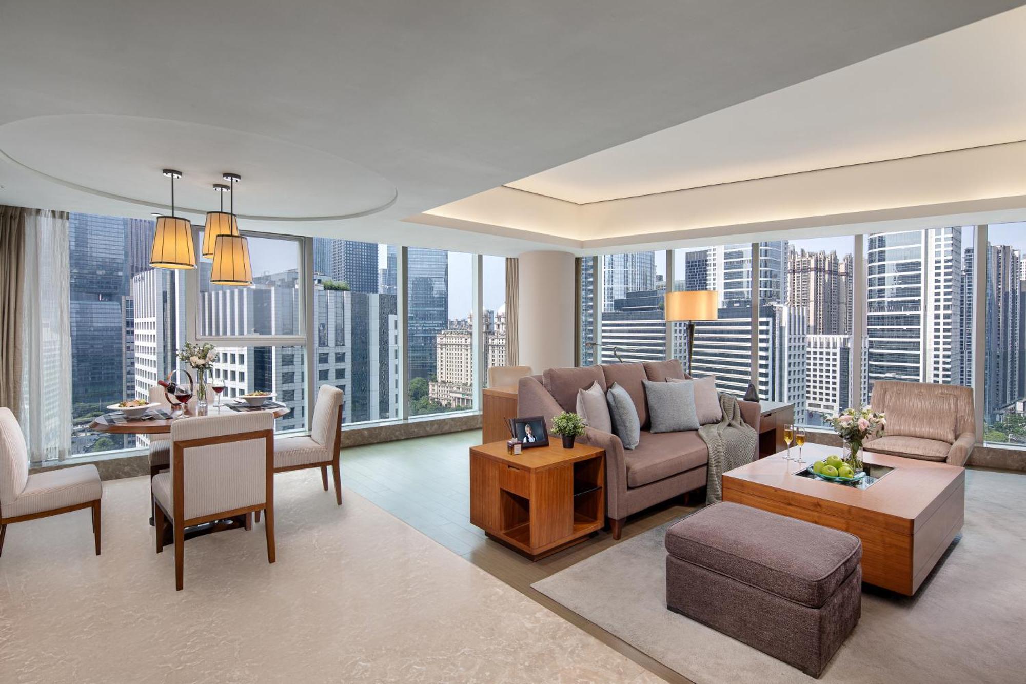 Ferienwohnung Ascott Ifc Kanton Exterior foto