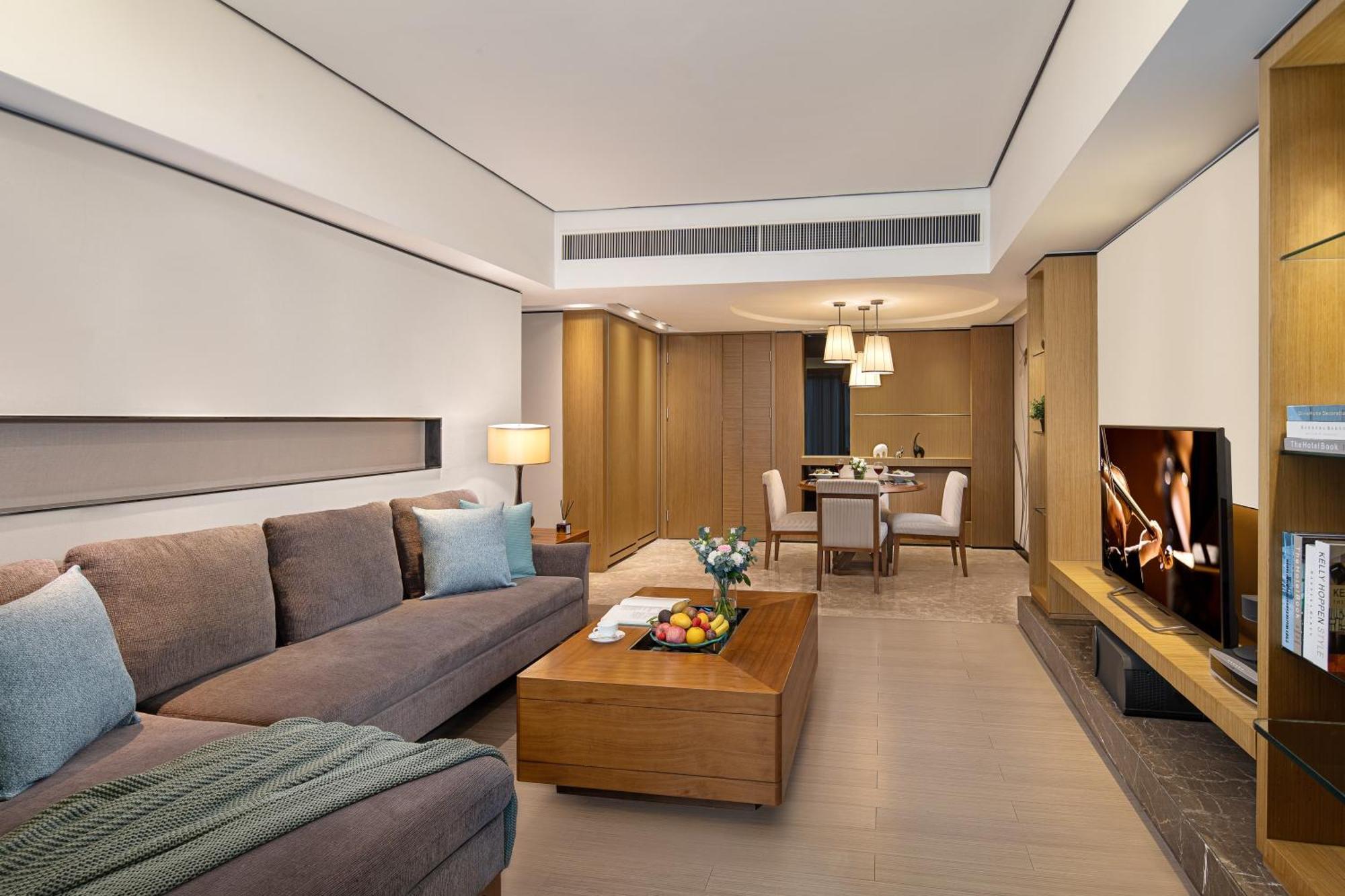 Ferienwohnung Ascott Ifc Kanton Exterior foto
