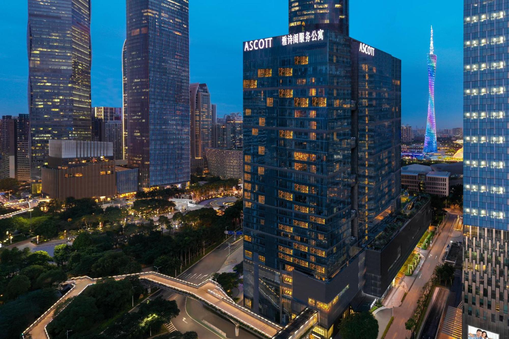 Ferienwohnung Ascott Ifc Kanton Exterior foto