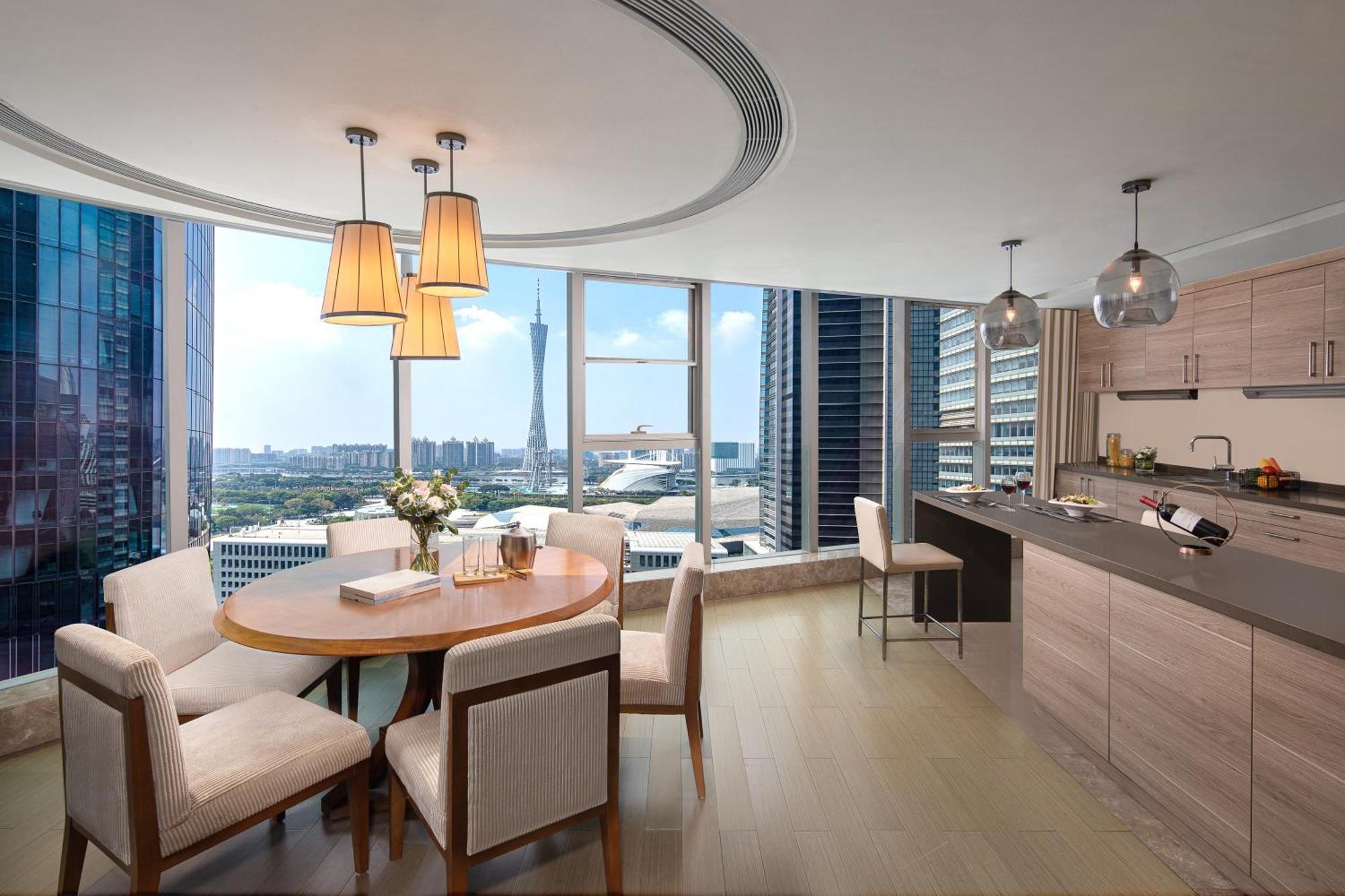 Ferienwohnung Ascott Ifc Kanton Exterior foto